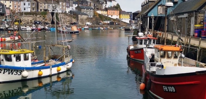 Frühlingsgärten in Cornwall
